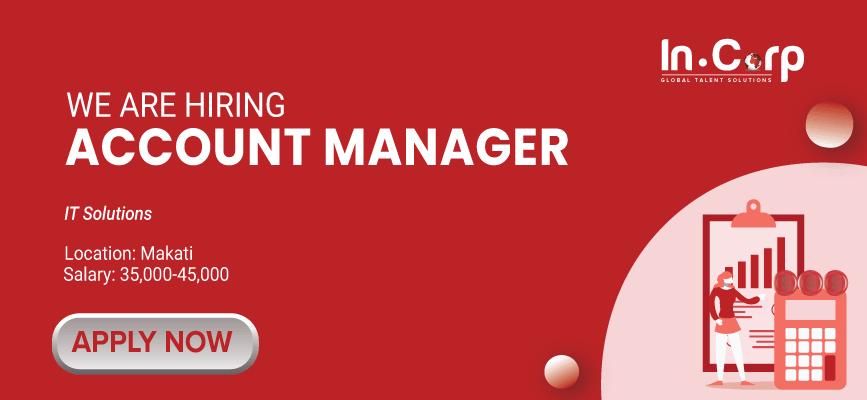 For Hire: Account Manager for an IT Solutions company in Makati