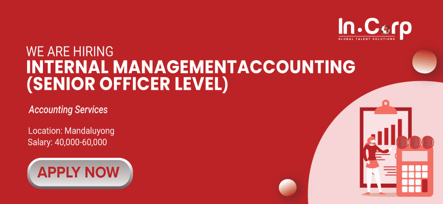 For Hire: Internal Management Accounting (Officer Level)