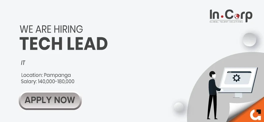 For Hire: Tech Lead for a company based in Pampanga