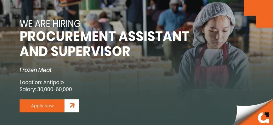 For Hire: Procurement Assistant and Supervisor based in Antipolo